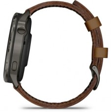 Смарт-часы Garmin Venu 4 (45mm), Black w/ Slate + Leather, GPS смарт-годинник (010-03014-03) Смарт-часы Garmin Venu 4 (45mm), Black w/ Slate + Leather, GPS смарт-годинник (010-03014-03) - Фото
