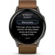 Смарт-часы Garmin Venu 4 (45mm), Black w/ Slate + Leather, GPS смарт-годинник (010-03014-03) Смарт-часы Garmin Venu 4 (45mm), Black w/ Slate + Leather, GPS смарт-годинник (010-03014-03)