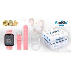 Смарт-часы Amigo GO10S Pro WIFI Рожевий Смарт-годинник для дітей (1182493) - Фото