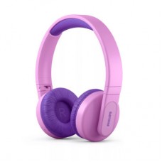 Наушники Philips Kids TAK4206 On-ear Colored light panels Wireless Pink (TAK4206PK/00) - Фото