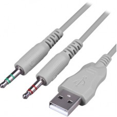 Наушники Defender Eclipse USB White (62440) - Фото
