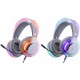 Наушники Defender Glitch RGB USB White (62490) Наушники Defender Glitch RGB USB White (62490)