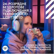 Навушники Logitech G ASTRO A20 X Lightspeed White (939-002253) - Фото