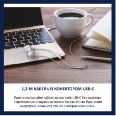 Наушники Philips AE5008WT/00 USB-С White (TAE5008WT/00) - Фото