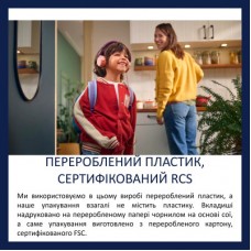Наушники Philips TAK2000MP/00 USB-C/3,5 мм Burgundy/Orange (TAK2000MP/00) - Фото