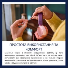 Наушники Philips TAK2000MP/00 USB-C/3,5 мм Burgundy/Orange (TAK2000MP/00) - Фото