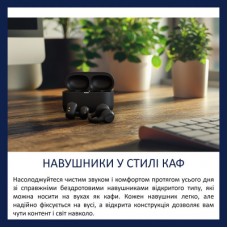 Наушники Philips TAQ2000BK/00 Wireless Black (TAQ2000BK/00) - Фото