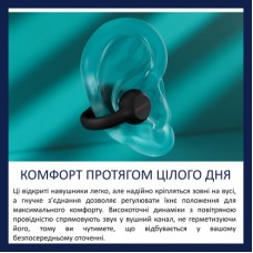 Наушники Philips TAQ2000BK/00 Wireless Black (TAQ2000BK/00) - Фото