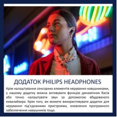 Наушники Philips TAT2000BK/00 Wireless Black (TAT2000BK/00) - Фото