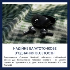Наушники Philips TAT2520BK/00 Wireless Black (TAT2520BK/00) - Фото