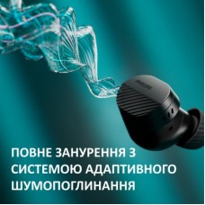 Наушники Philips TAT5000BK/00 Wireless Black (TAT5000BK/00) - Фото