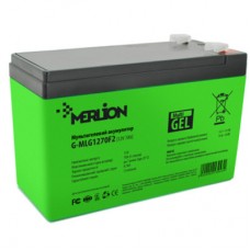 Батарея до ДБЖ Merlion 12V — 7.0 Ah (G-MLG1270F2) - Фото