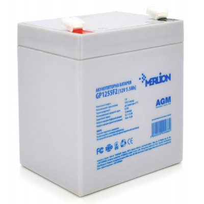 Батарея до ДБЖ Merlion 12V-5.5Ah (GP1255F2)