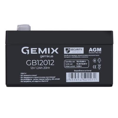 Батарея до ДБЖ Gemix GB 12 В 1.2 А·год (GB12012)