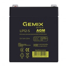 Батарея к ИБП Gemix LP 12В 5Ач (LP12-5) - Фото