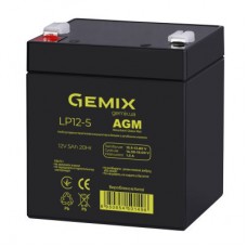 Батарея к ИБП Gemix LP 12В 5Ач (LP12-5) - Фото