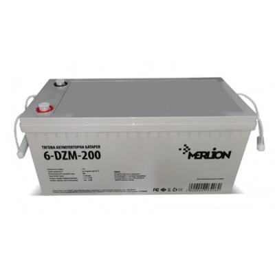 Батарея до ДБЖ Merlion 6-DZM-200, 12 V 200 Ah (6-DZM-200)