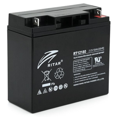 Батарея до ДБЖ Ritar RT12180BL5, 12 V 18.0 Ah (RT12180BL5)