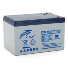 Батарея до ДБЖ Ritar EV12-12, 12 V 12 Ah (EV12-12) - Фото