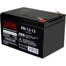Батарея до ДБЖ Powercom 12 В 12 Ah (PM-12-12) - Фото