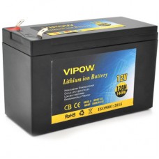 Батарея до ДБЖ Vipow 12 V — 12 Ah Li-ion (VP-12120LI) - Фото