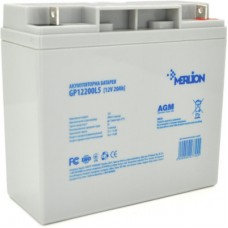 Батарея до ДБЖ Merlion GP12200L5 12V-20Ah (GP12200L5) - Фото