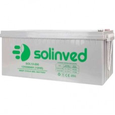 Батарея к ИБП Solinved 12V-200Ah, GEL (SLG200-12) - Фото
