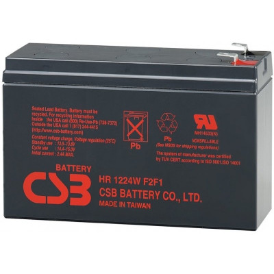 Батарея до ДБЖ 12 В 6.5 А·год CSB (HR1224WF2F1)
