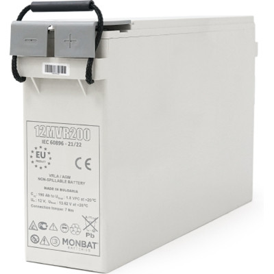 Батарея к ИБП MONBAT 12V-200Ah, AGM FRONT TERMINAL (12MVR200)