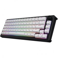 Клавіатура Hator Skyfall 65 MAG ULTRA 8K Aurum Ice RGB USB UA Black/White (HTK1860UA) - Фото