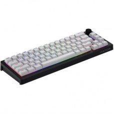 Клавіатура Hator Skyfall 65 MAG ULTRA 8K Aurum Ice RGB USB UA Black/White (HTK1860UA) - Фото