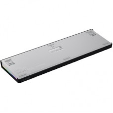 Клавіатура Hator Skyfall 100 Aurum Lemon RGB Wireless/Bluetooth/USB UA Black/White (HTK3100UA) - Фото