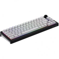 Клавіатура Hator Skyfall 65 Aurum Sterling RGB Wireless/Bluetooth/USB UA Black/White (HTK3160UA) - Фото