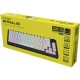Клавіатура Hator Skyfall 65 Aurum Sterling RGB Wireless/Bluetooth/USB UA Black/White (HTK3160UA)