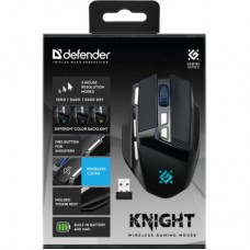 Мышка Defender Knight GM-885 Wireless Black (52885) - Фото