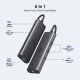 Концентратор Ugreen USB-C to HDMI + 2xUSB 3.2 + USB-C 3.2 + RJ45 + PD CM512 gray (45000)