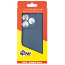 Чохол для мобільного телефона Dengos Carbon Realme C63 Blue (DG-TPU-CRBN-204) - Фото
