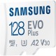 Картка пам'яті Samsung 128 GB microSD class 10 UHS-I U3 V30 A2 EVO Plus (MB-MC128SA/EU)