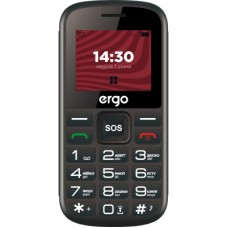 Мобільний телефон Ergo R202 Black - Фото