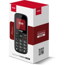 Мобільний телефон Ergo R202 Black - Фото