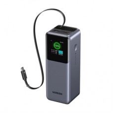Батарея універсальна Ugreen 20000 mAh 165W with Retractable Cable (PB726 55987B) - Фото