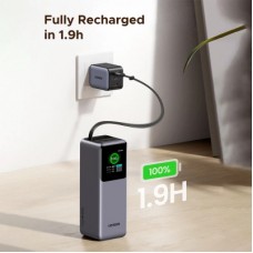 Батарея універсальна Ugreen 20000 mAh 165W with Retractable Cable (PB726 55987B) - Фото