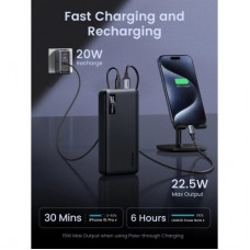 Батарея універсальна Ugreen 20000 mAh 20 W Two-way Fast Charging (PB312 25683) - Фото