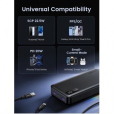 Батарея універсальна Ugreen 20000 mAh 20 W Two-way Fast Charging (PB312 25683) - Фото
