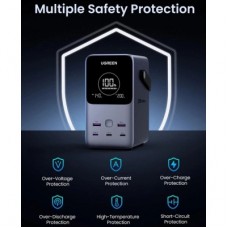 Батарея універсальна Ugreen 48000 mAh 300 W with Smart Digital Display (PB770 25286) - Фото