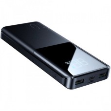 Батарея універсальна JOYROOM 10000 mAh 22,5 W PD, QC/3.0, 2*USB-A, USB-C In/Out, MicroUSB in, Black (JR-QP191) - Фото