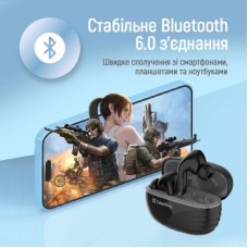 Наушники ColorWay Slim TWS-5 Earbuds Black (CW-TWS5BK) - Фото
