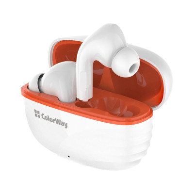 Наушники ColorWay Slim TWS-5 Earbuds White (CW-TWS5WT)