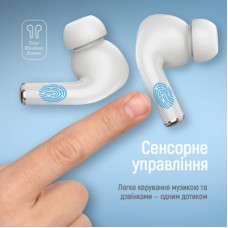 Наушники ColorWay Slim TWS-5 Earbuds White (CW-TWS5WT) - Фото