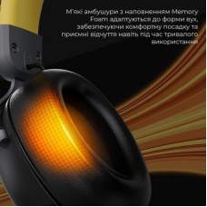 Навушники Ajazz AHM08 MAX 3-Mode Black (AHM08-MAX-BGY) Навушники Ajazz AHM08 MAX 3-Mode Black (AHM08-MAX-BGY) - Фото